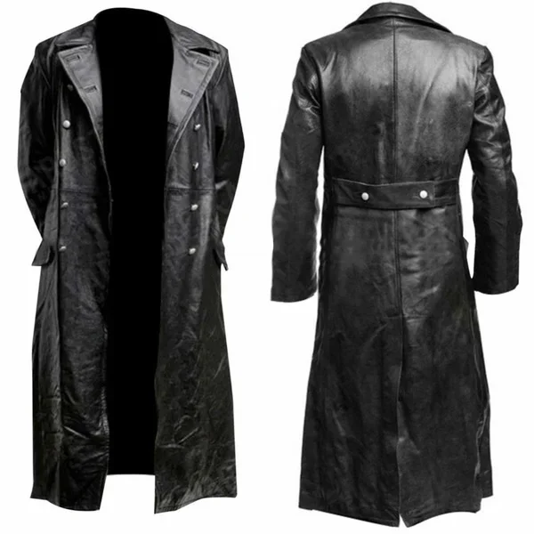 Leather Jacket Men Winter Flee - огляд і ціна Winter Clothing Pk