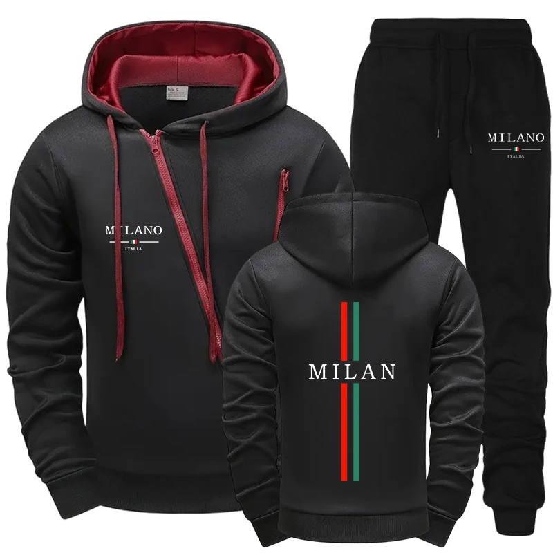 Men Tracksuit Sets Fashion Cas - огляд і ціна Winter Clothing Pk