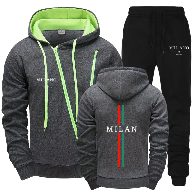 Men Tracksuit Sets Fashion Cas - огляд і ціна Winter Clothing Pk