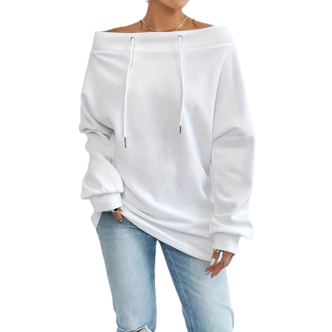 Women's Off Shoulder Loose Fit - огляд і ціна Winter Clothing Drawing