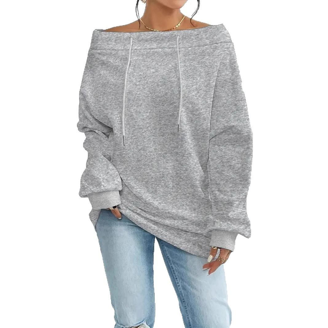 Women's Off Shoulder Loose Fit - огляд і ціна Winter Clothing Drawing